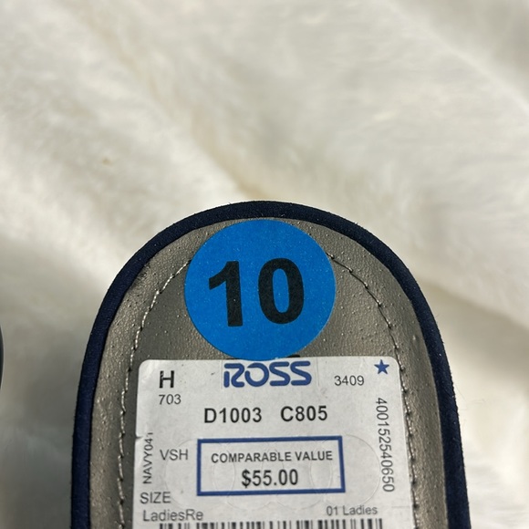 Kenneth Cole Reaction Suede Navy Heels. US SIZE 10. - Picture 3 of 5